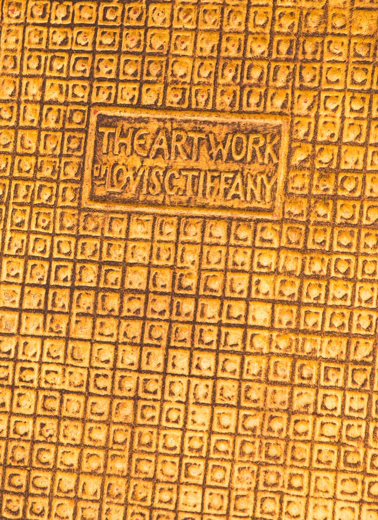 Tiffany Studios "The Artwork of Louis C. Tiffany" Book by Charles De Kay