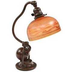 Antique "Counter Balance" Desk Lamp by, Tiffany Studios
