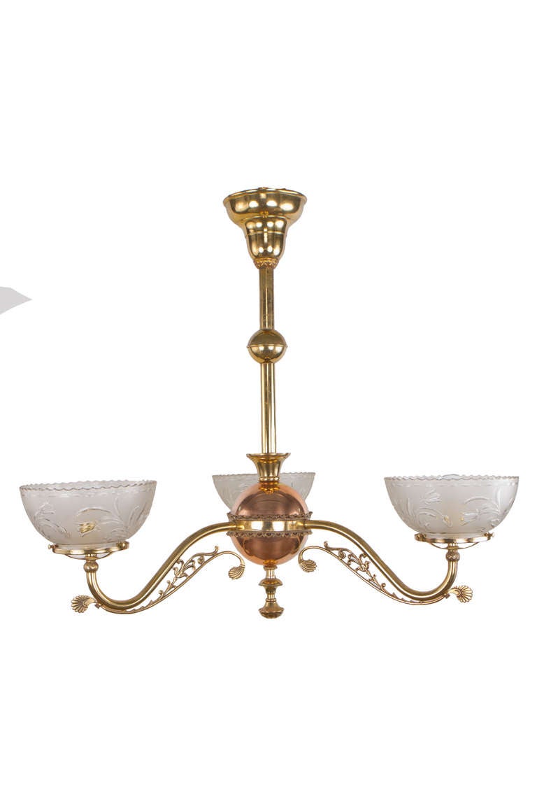 19th Century Eastlake Chandelier