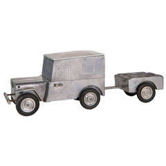 Retro Willys Jeep Table Lighter and Ashtray