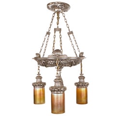 19th Century American Chandelier by, E.F. Caldwell