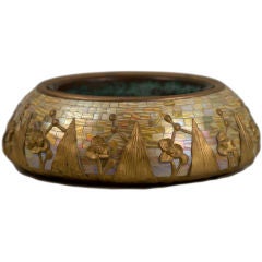 Tiffany Studios "Arrowheads Fern" Jardiniere