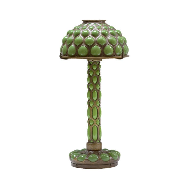 Tiffany Studios Blown Out Candlestick