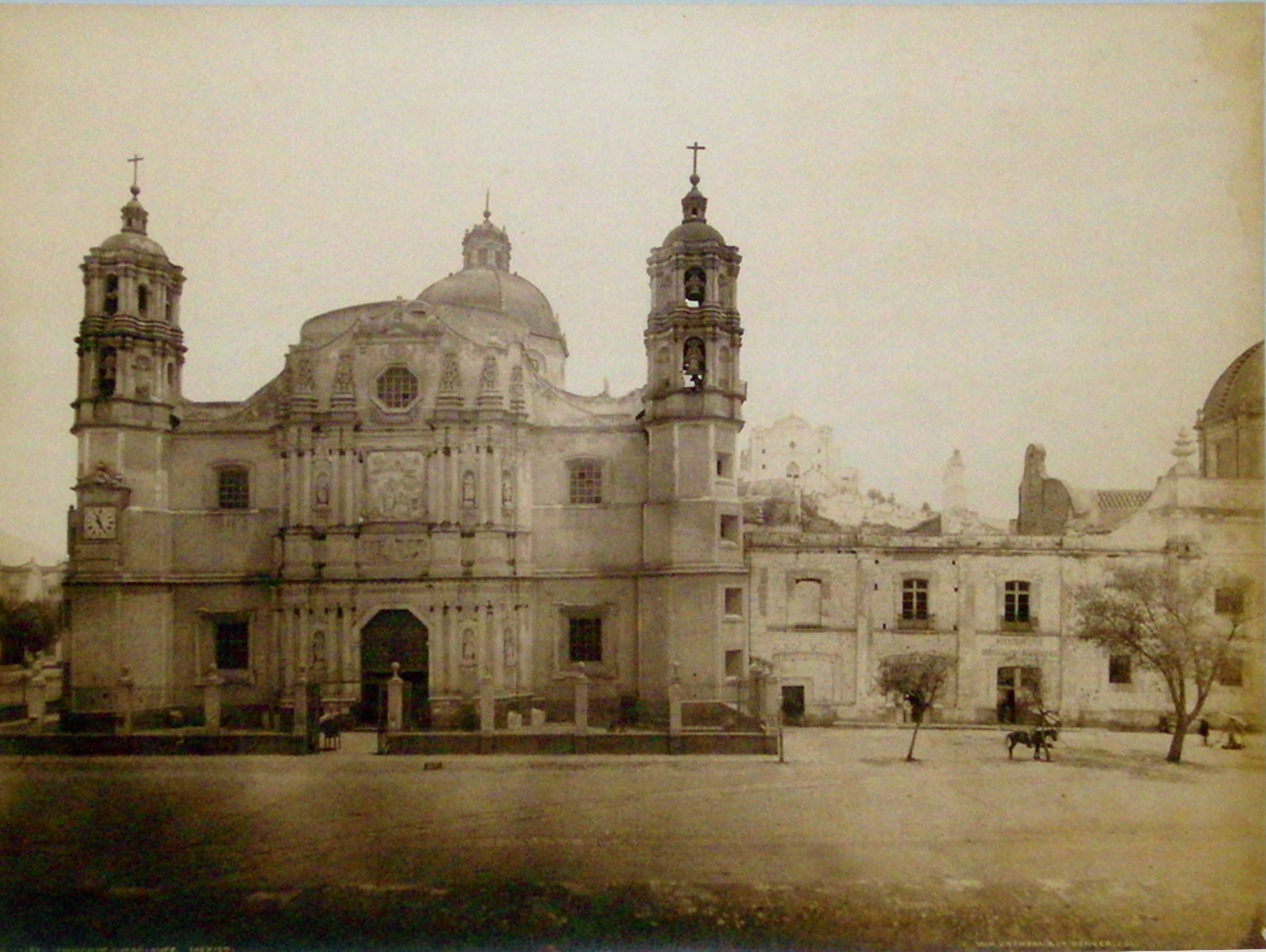 Cathedral in Aguas Calientes, Mexico