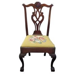 Chippendale Cherrywood Side Chair