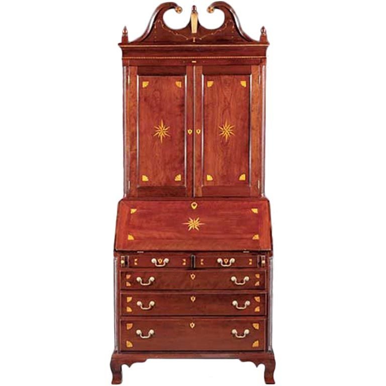 Spectacular Maryland Desk and Bookcase For Sale