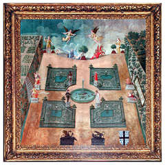 A Rare 17th-Century Depiction of a Garden