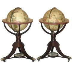 Wilson's New American Terrestrial and Celestial Globes