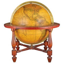 A Fine Terrestrial Table Globe