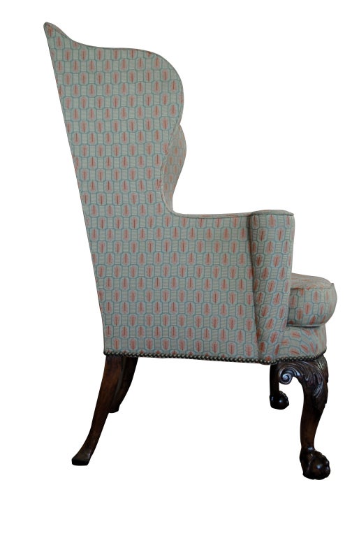 A George II Walnut Wing Armchair

Provenance: From the Hascoe Collection