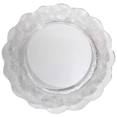 Retro Lalique French Crystal Honfleur Bowl and Dish