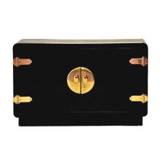 Mid Century Lacquered Cabinet by Mastercraft Mid Century Lacquered Cabinet by Mastercraft
