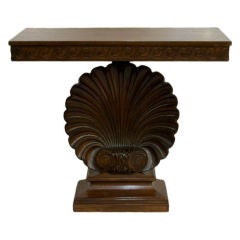 Shell Console Table by Edward Wormley for Dunbar
