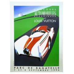 Vintage Streamlined Automobile Poster by Razzia