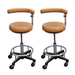 Pair of Vintage Bar Stools by Ritter