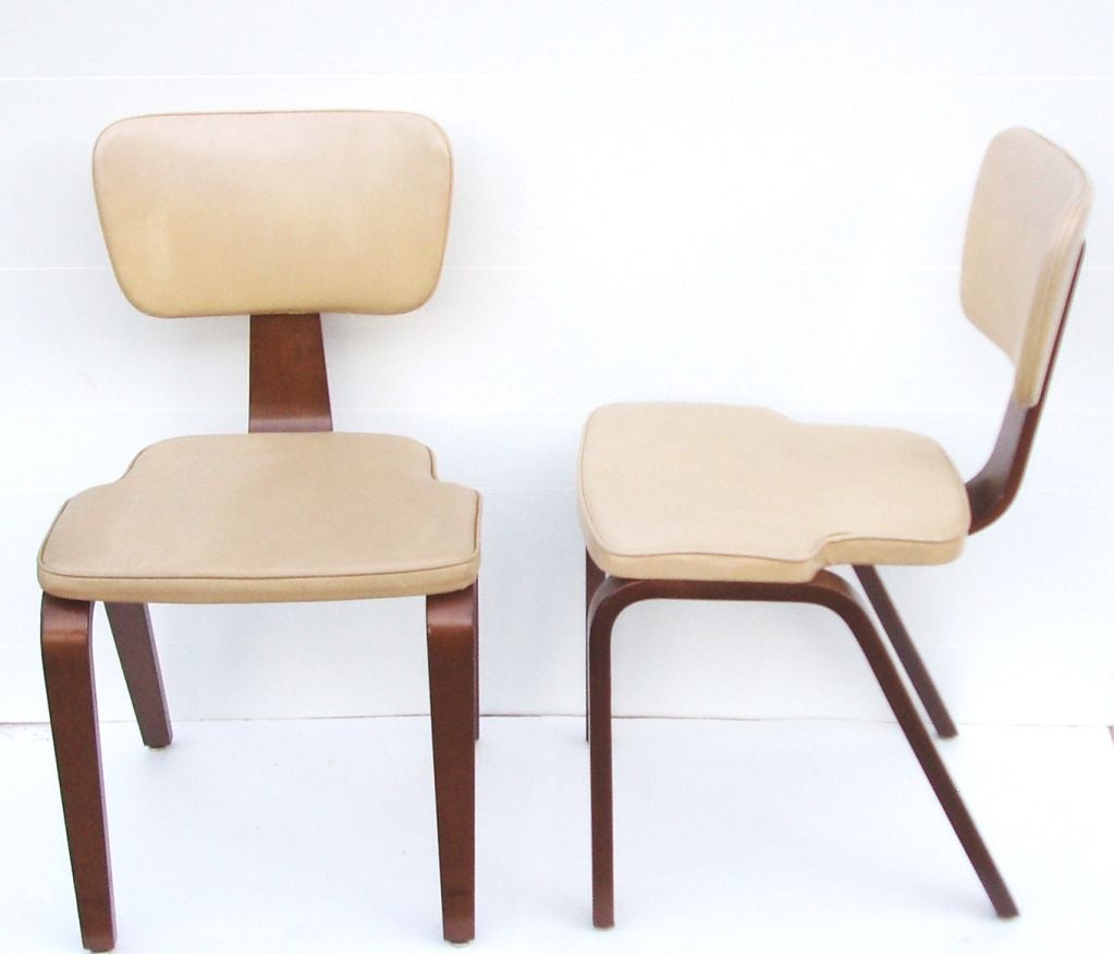20th Century Pair of Vintage Bentwood Chairs by Thonet