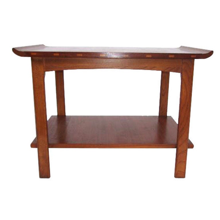 Mid Century Two-Tier Side Table by Lane