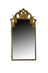 Art Deco Bronze Mirror By Marcel Bergue