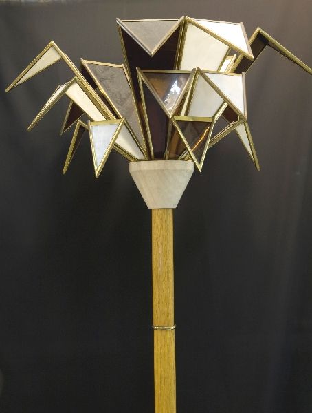 High End Serge Roche Inspired Italian "Palm Tree" Floor Lamp
