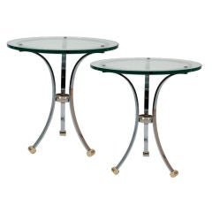 Pair of Lamp Tables By Maison Jansen