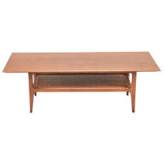 Mid Century Two-Tier Walnut Coffee Table 8