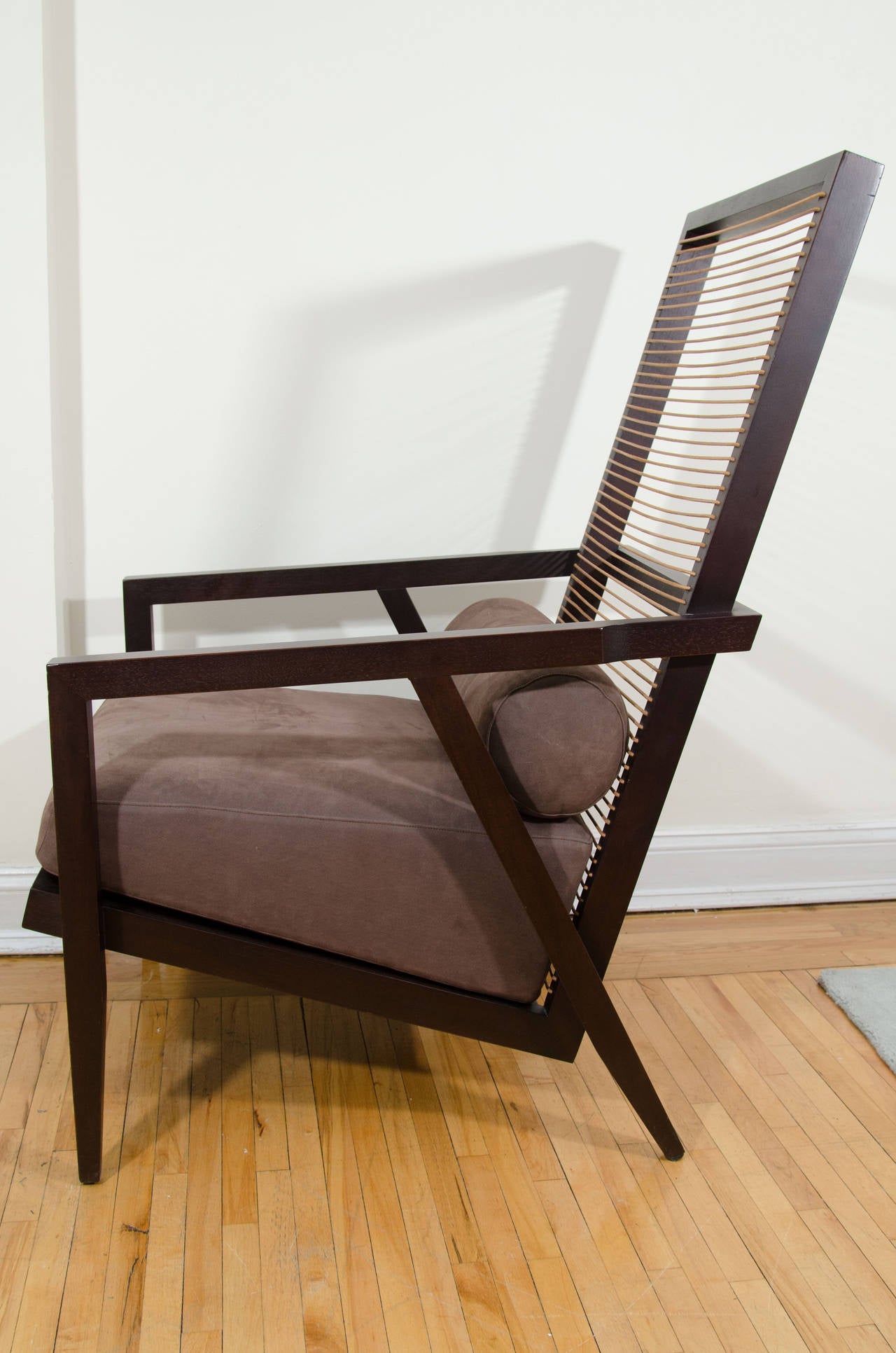 Italian Pierantonio Bonacina Astoria High Back Lounge Chair