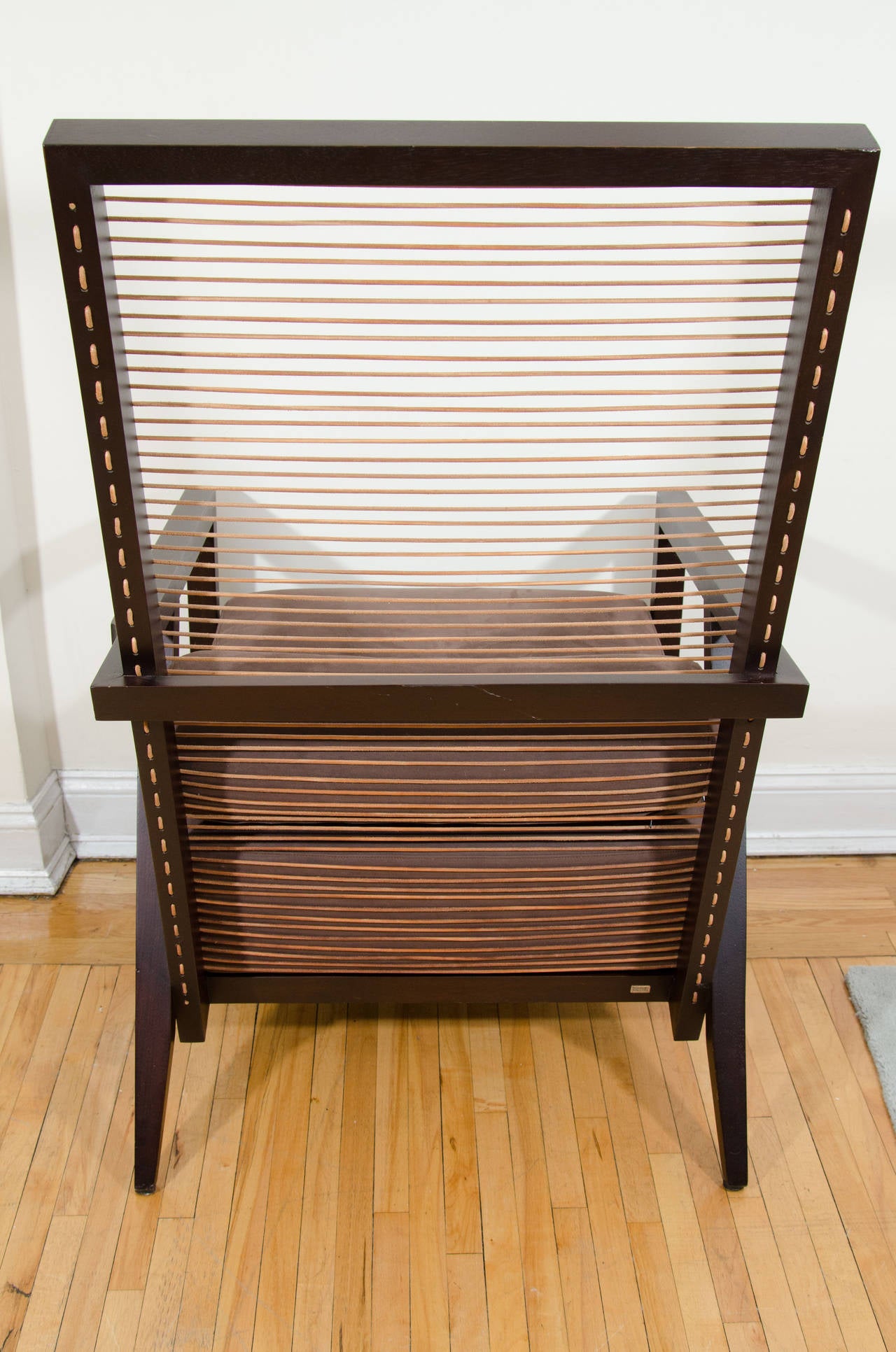 Contemporary Pierantonio Bonacina Astoria High Back Lounge Chair
