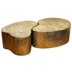 Mid Century Free Form Tables by Silas Seandel