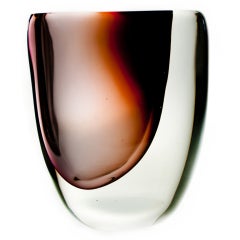 Mid Century Hand-Blown Vase by Vicke Lindstrand for Kosta