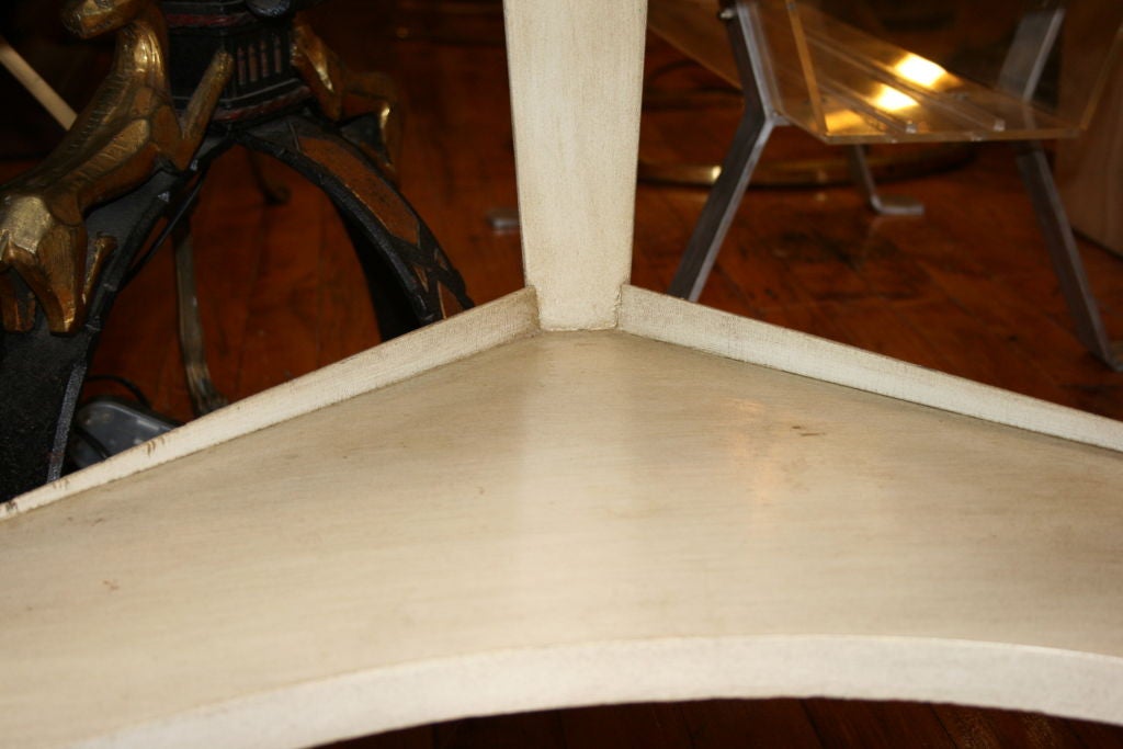 Pair of Italian Corner Side Tables 2