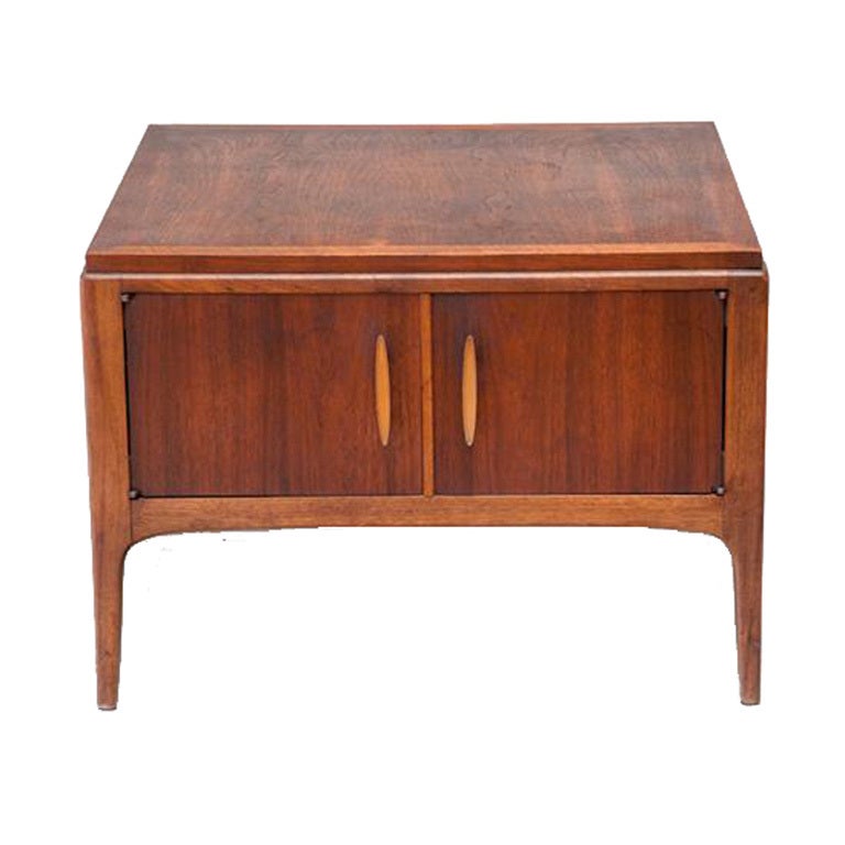 Mid Century Two Door or Side Table by Lane at 1stDibs mid