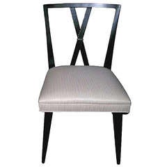 Single Mid Century Side Chair by Tommi Parzinger