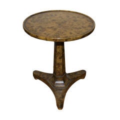 Small Mid Century Gueridon Table by Kittinger