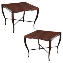 Pair of MId Century Occasional Tables by Tommi Parzinger