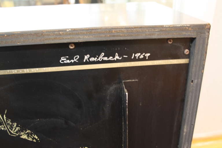 Earl Reiback Kinetic Lightbox Sculpture w/ Lucite Stand 4