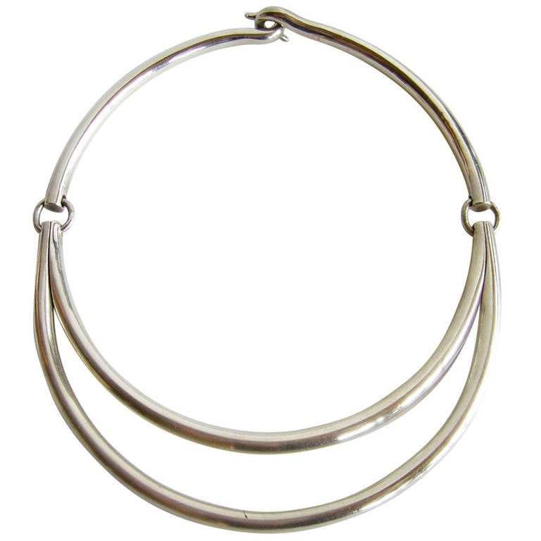 Puig Doria Sterling Silber Doppelhalskette