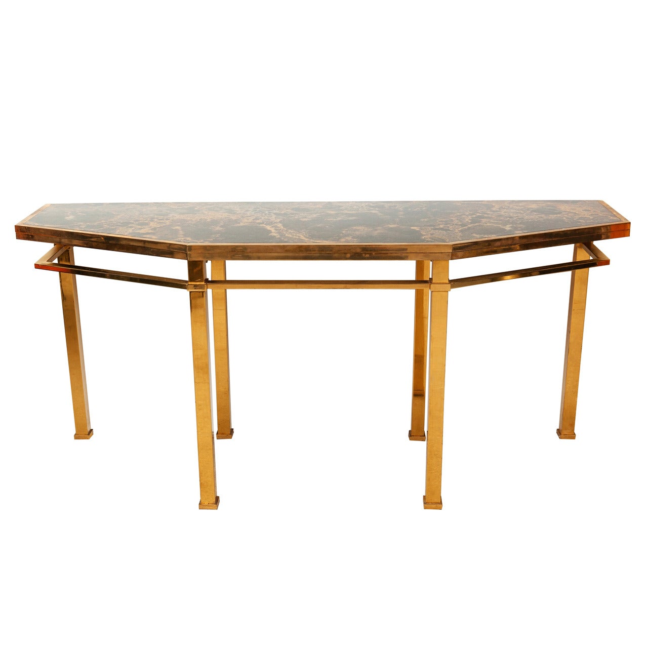 Rare Maison Jansen Console or Dining Table by Guy Lefevre