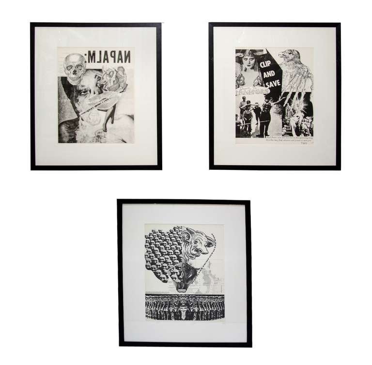 Set of Three Mid Century Framed Prints by William Weege 3