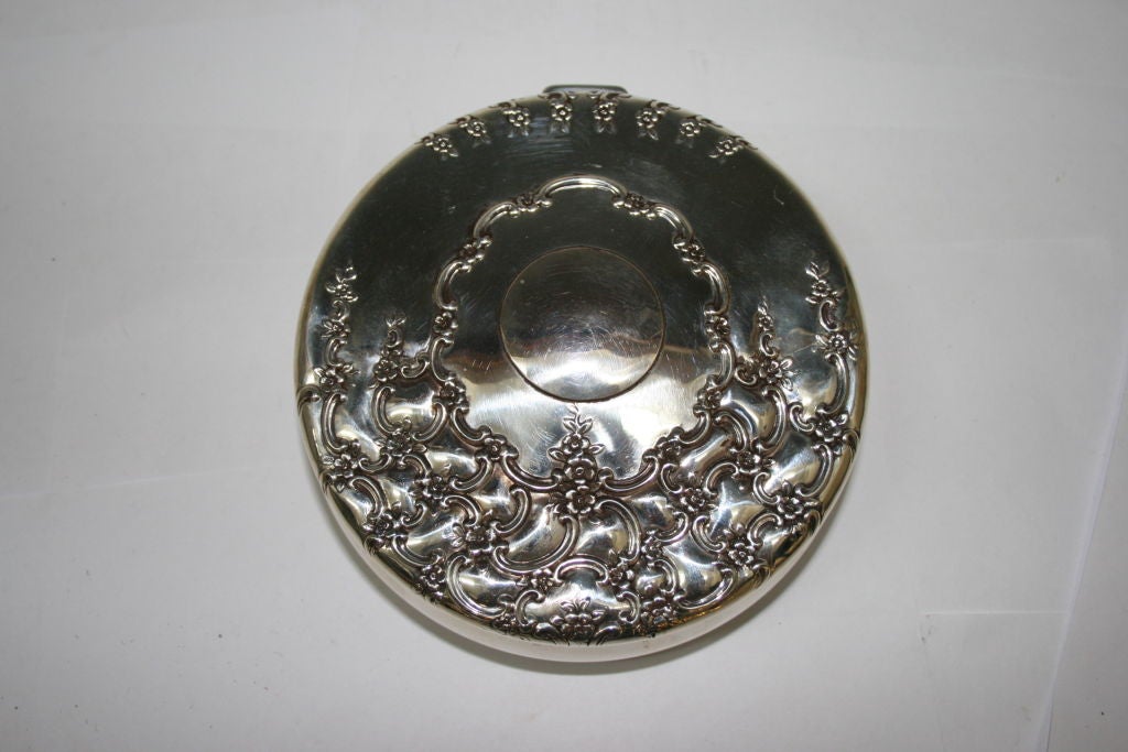 Sterling Silver Tiffany & Co. Sterling Jewelry Box