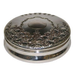 Tiffany & Co. Sterling Jewelry Box