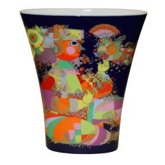 Porcelain Vase by Bjorn Wiinblad for Rosenthal