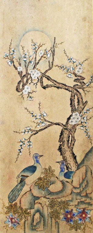 korean bird paintings