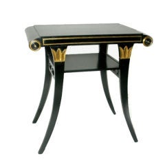 Empire-Style Mahogany Table