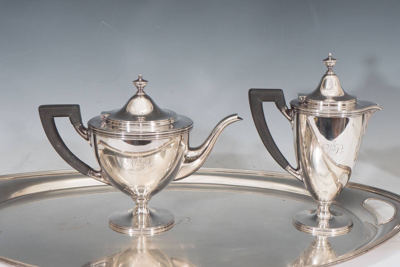 tiffany silver tea set