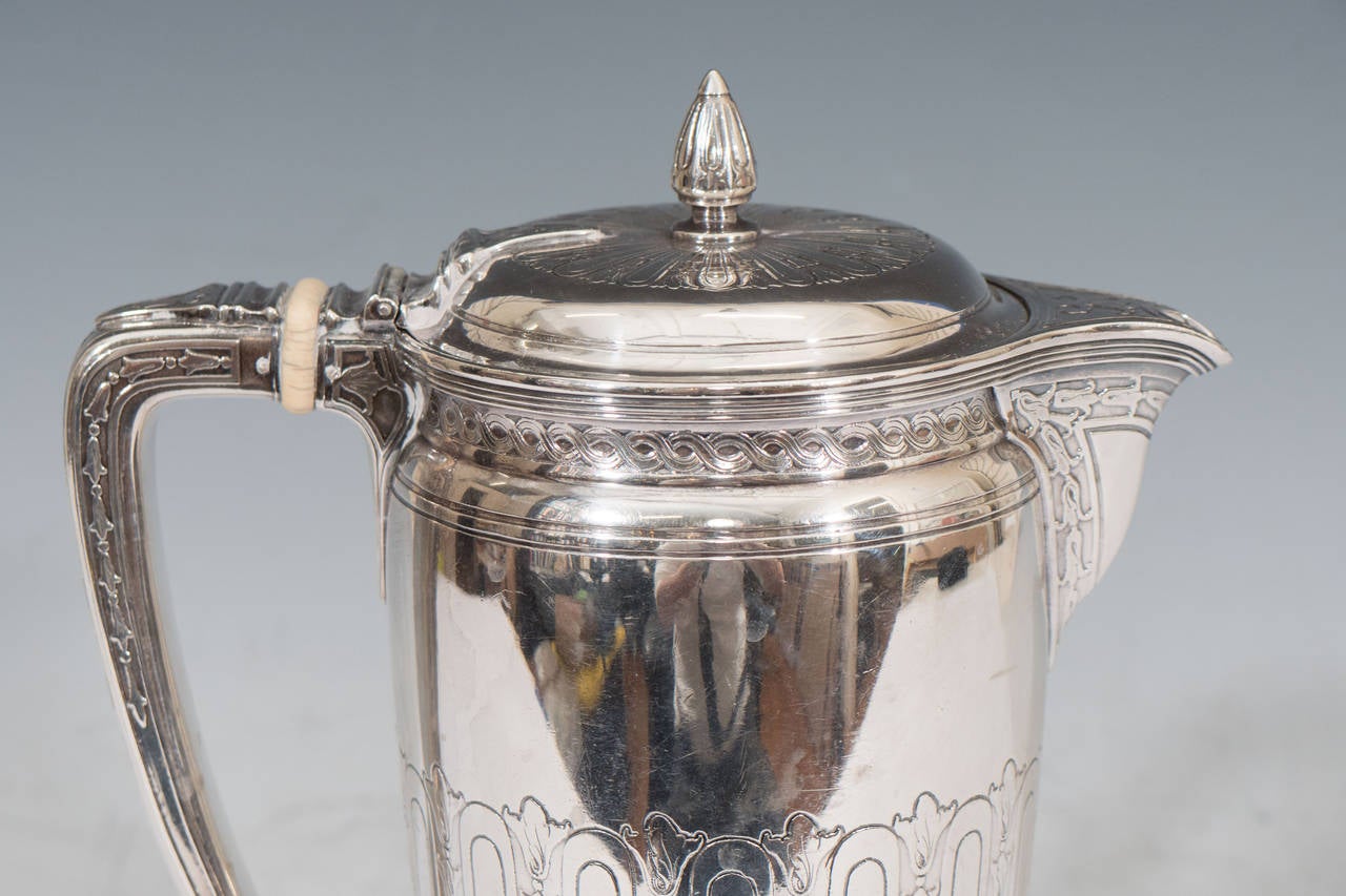 Tiffany & Co. Sterling Silver Coffee Pot or Water Pitcher In Good Condition In New York, NY