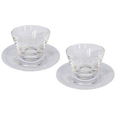 Set of 12 Steuben Glass Finger Bowls and Underplates 3