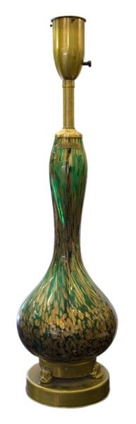 Pair of Mid-Century Italian Murano Lamps