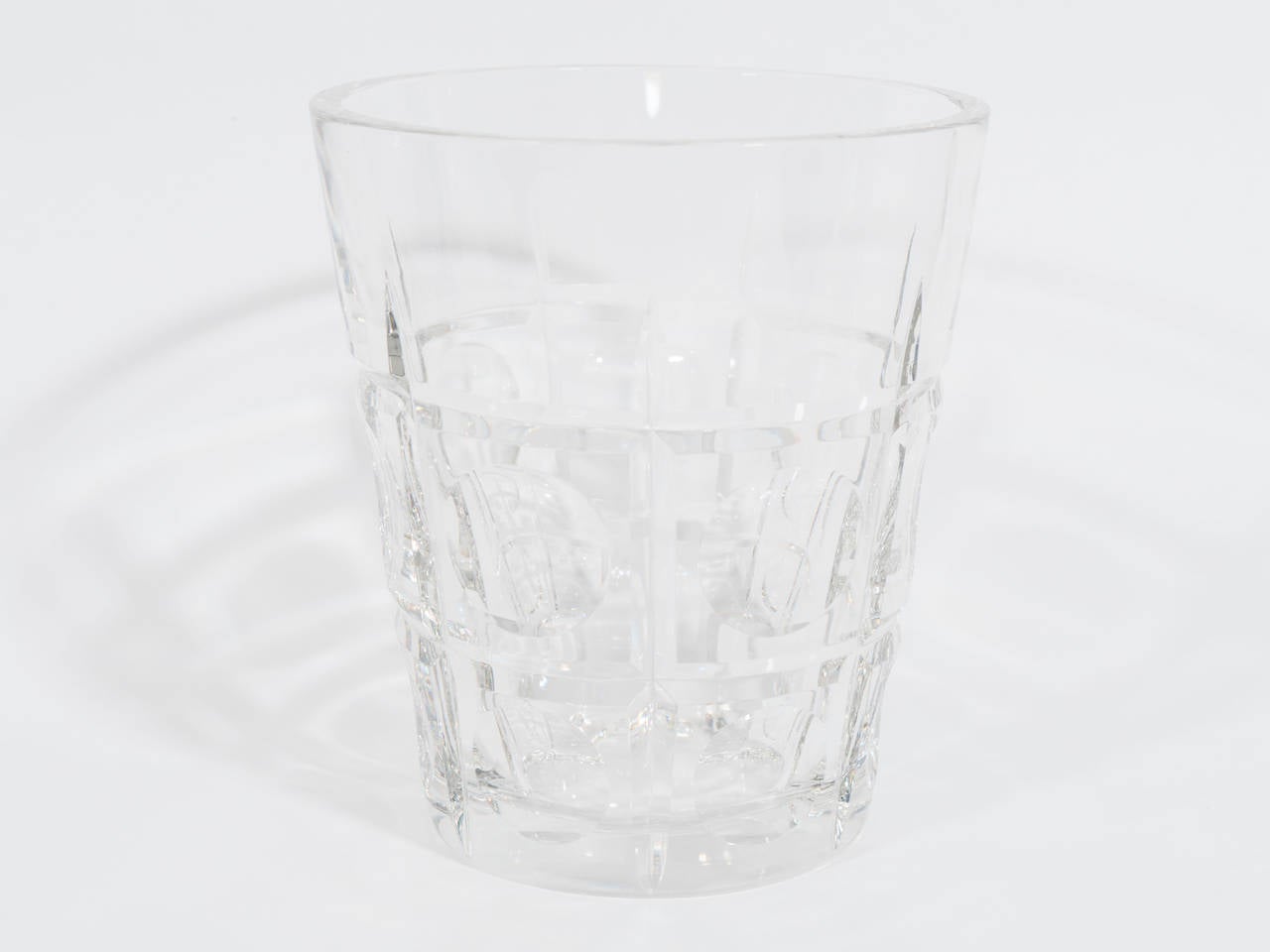 20ième siècle Paire de vases ou seaux à glace en cristal de Sèvres en vente