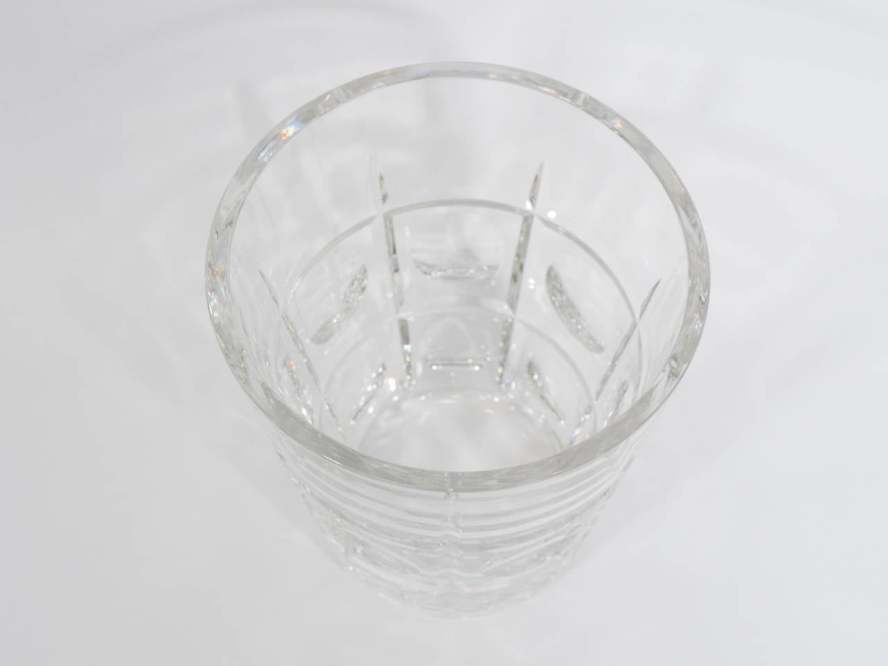 Vintage Pair of Sevres Crystal Vases or Ice Buckets 1