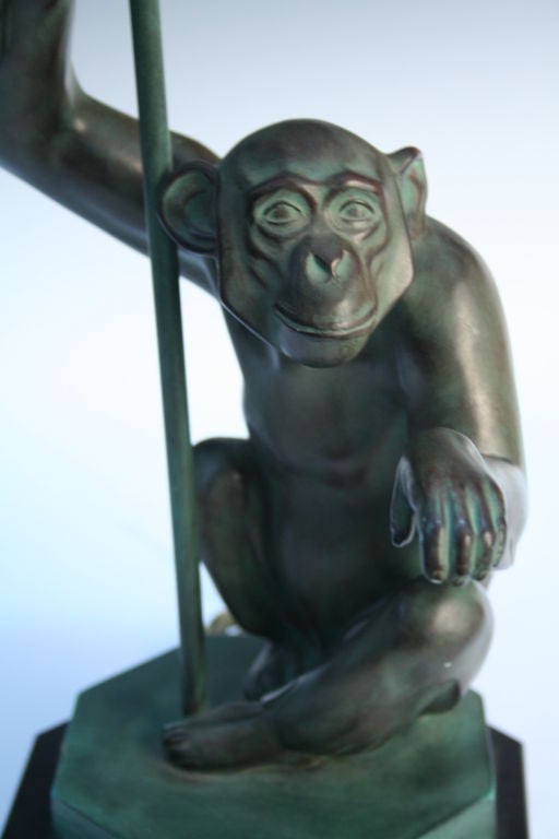 naked monkey lamp